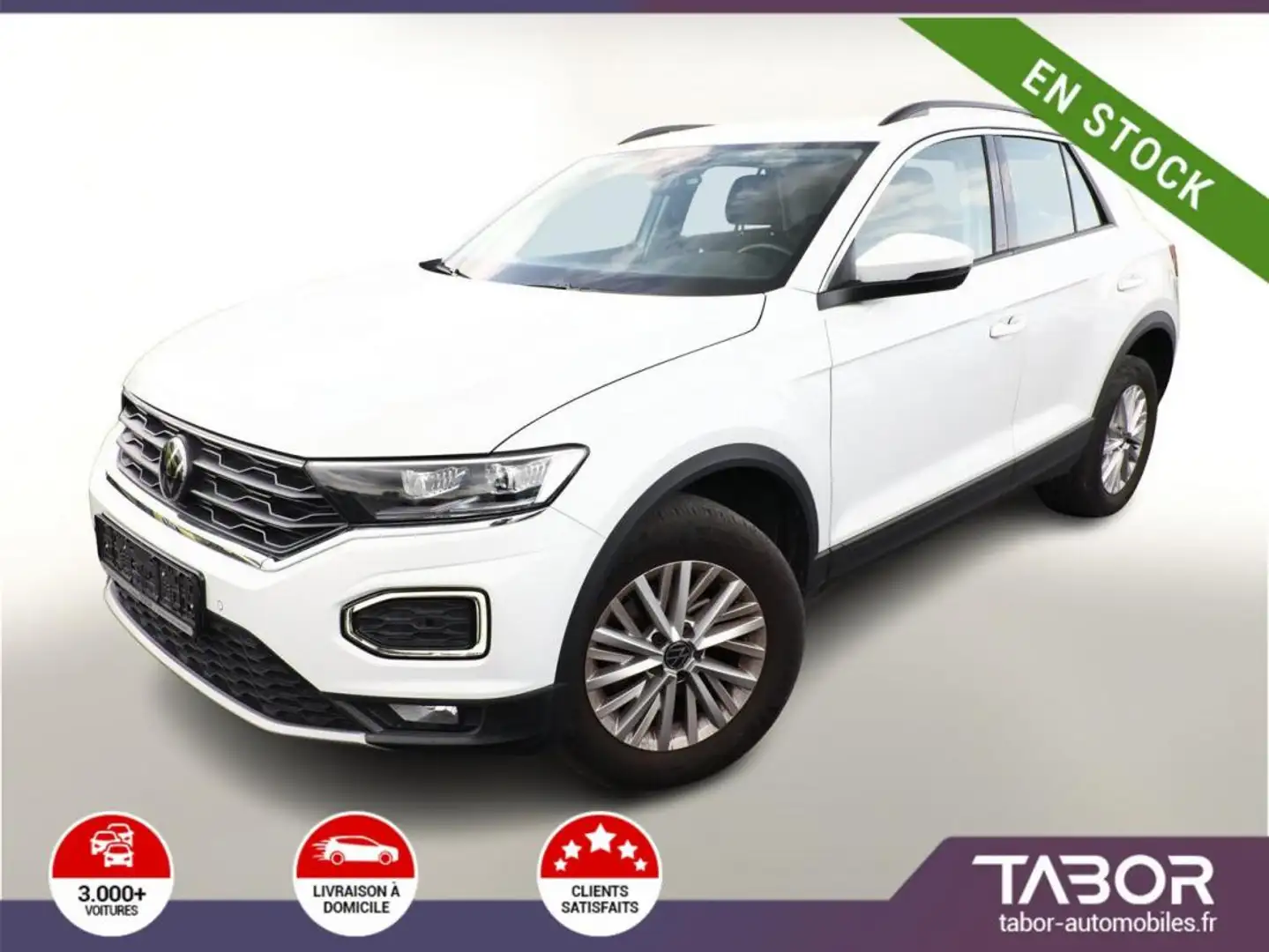 Volkswagen T-Roc 1.5 TSI 150 DSG Style ACC GPS Blanc - 1