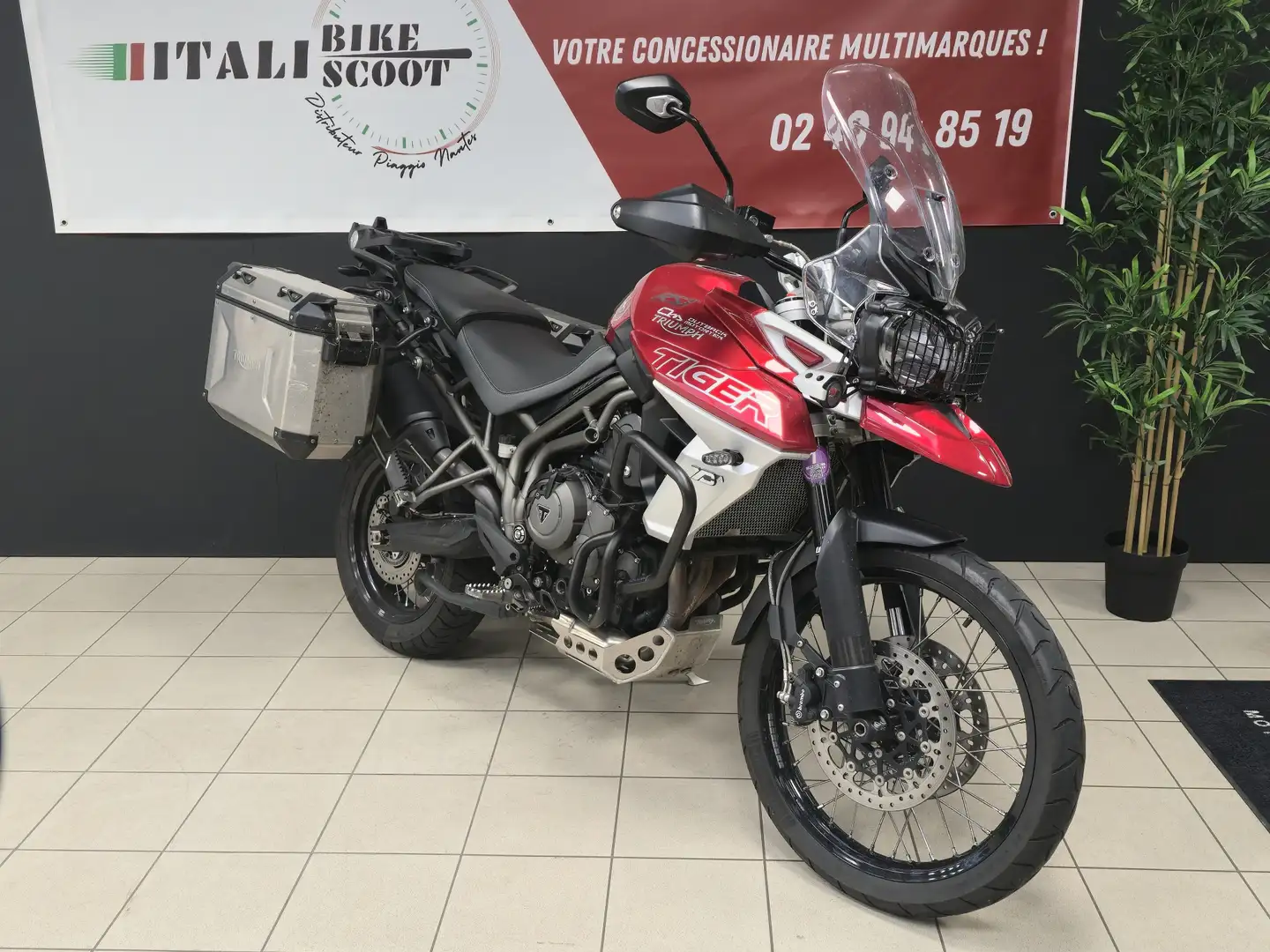 Triumph Tiger 800 Rouge - 2