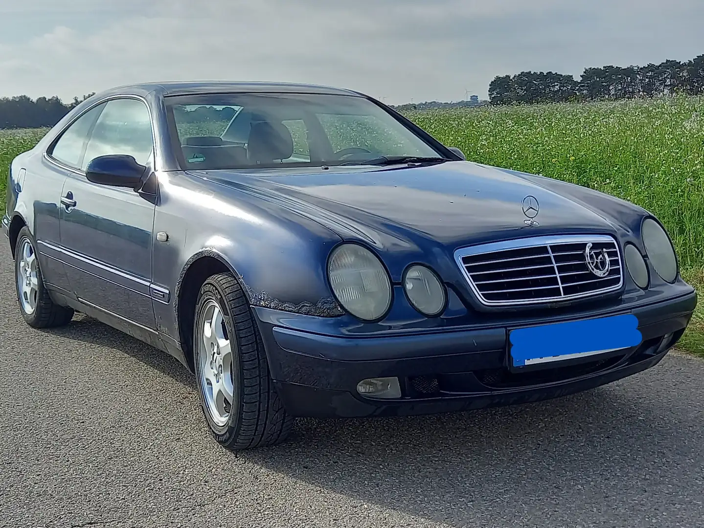 Mercedes-Benz CLK Mavi - 2