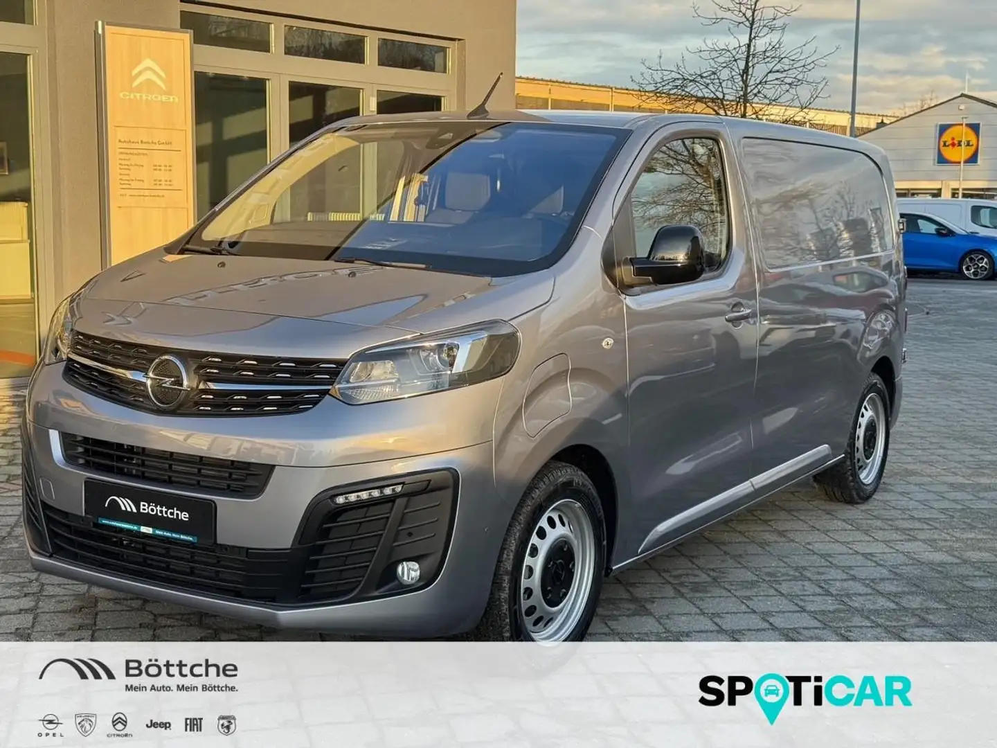 Opel Vivaro -e Kasten M (L2) 75kWh/KLIMA/SITZH/PDC/TEMPOMAT Grau - 1