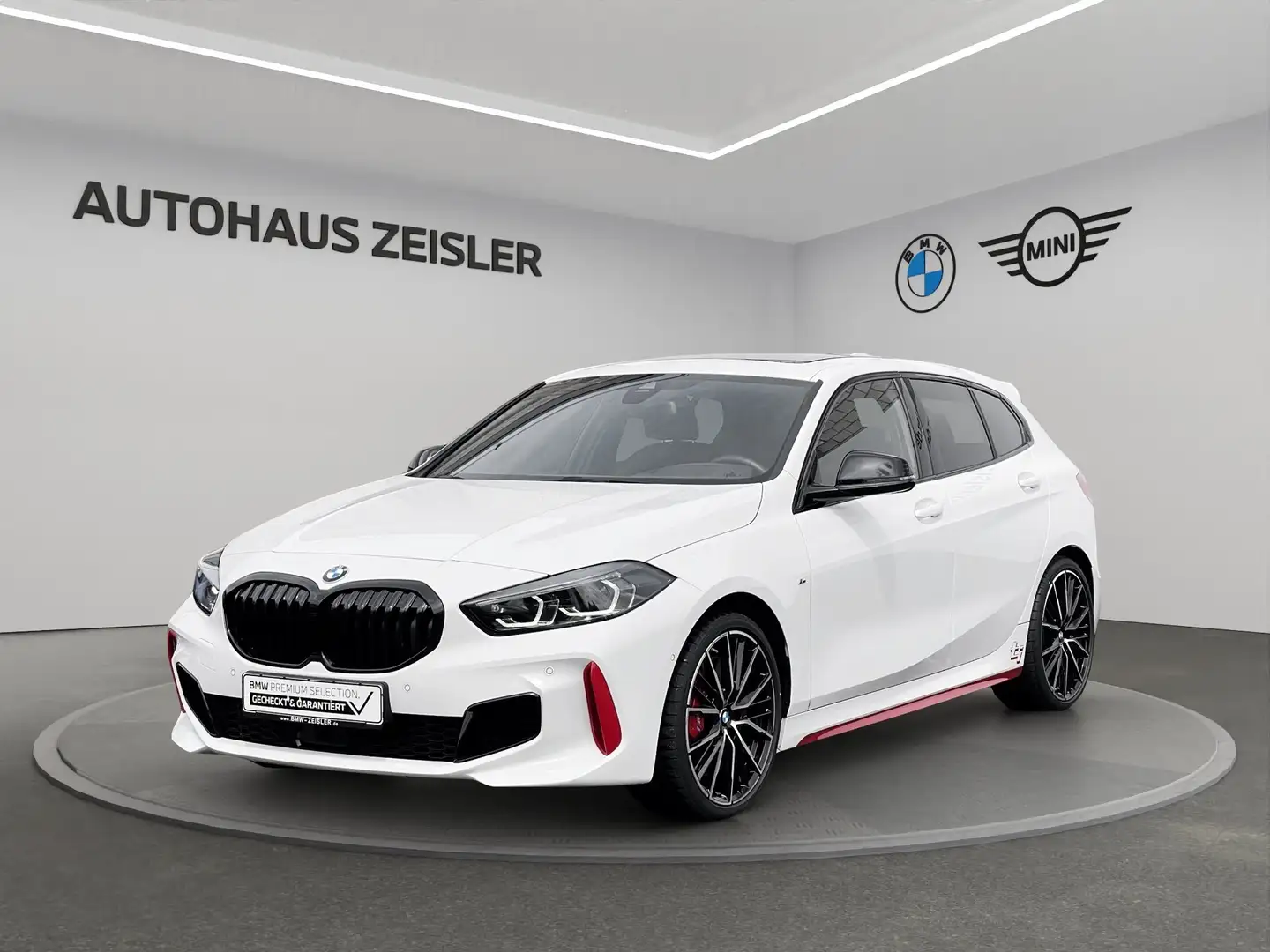 BMW 128 ti Hatch *10tkm* *M SPORTPAKET PRO* Head-Up Blanc - 1