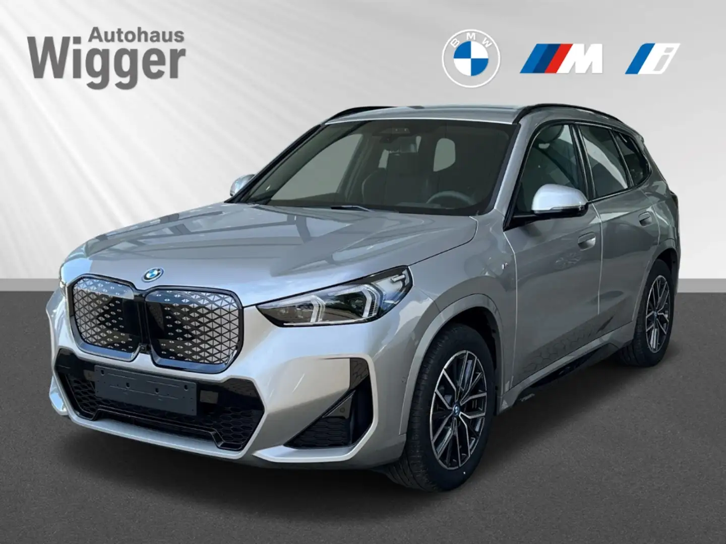 BMW iX1 30/M Sportpaket/HUD/AD/AHK-klappbar Silber - 1