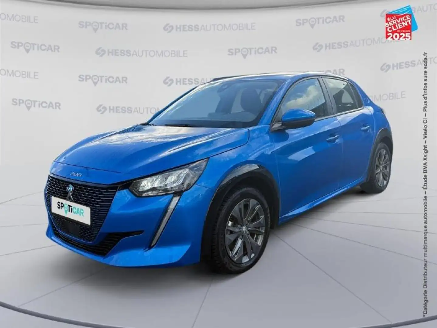 Peugeot e-208 e-208 136ch Active Business Bleu - 1