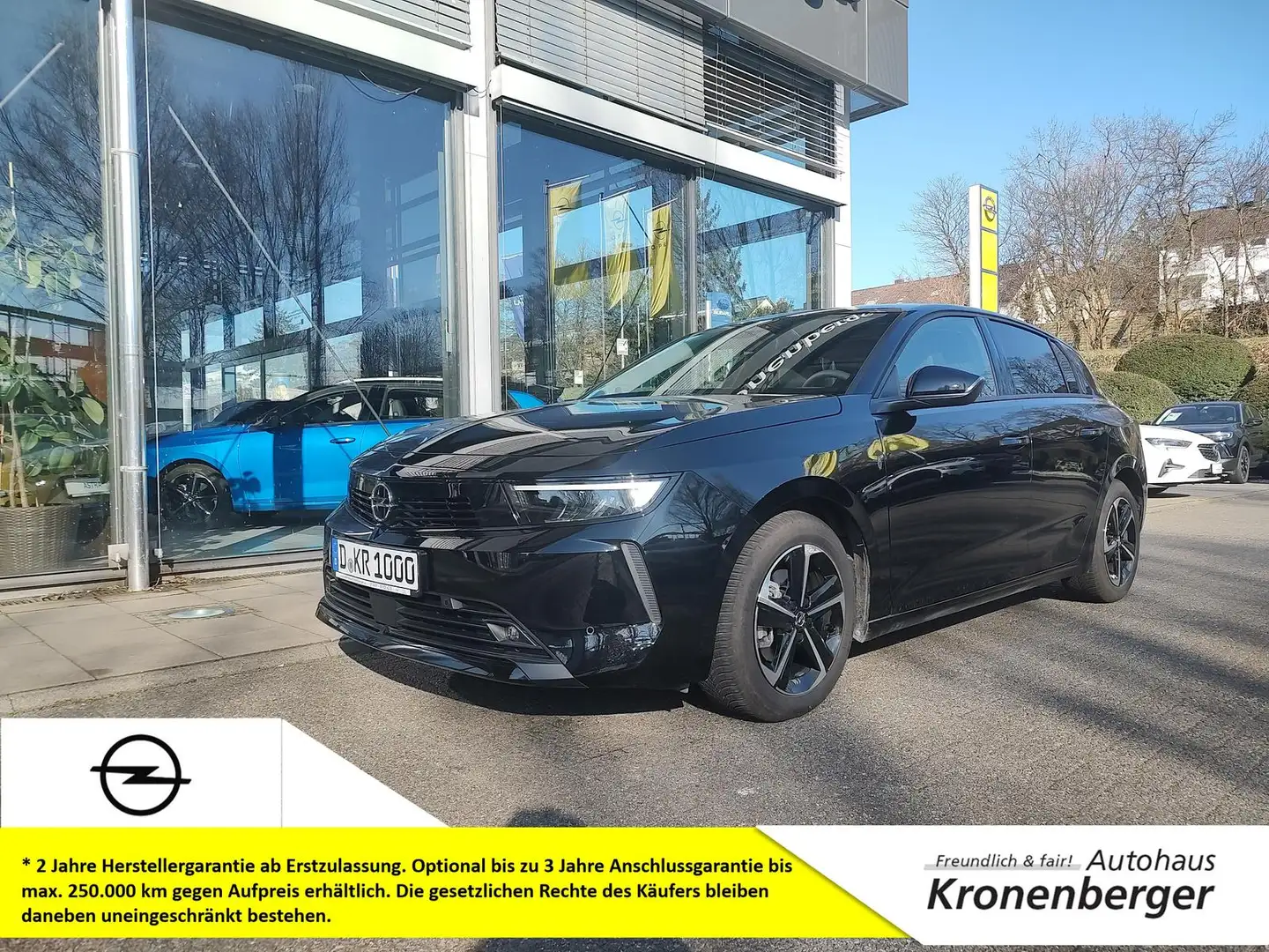 Opel Astra L 1.2 Edition Allwetter Noir - 1
