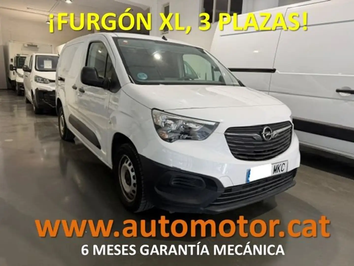 Opel Combo Furgón Cargo XL 1000KG 1.5 S&S MT 100CV (3 plazas Blanco - 1