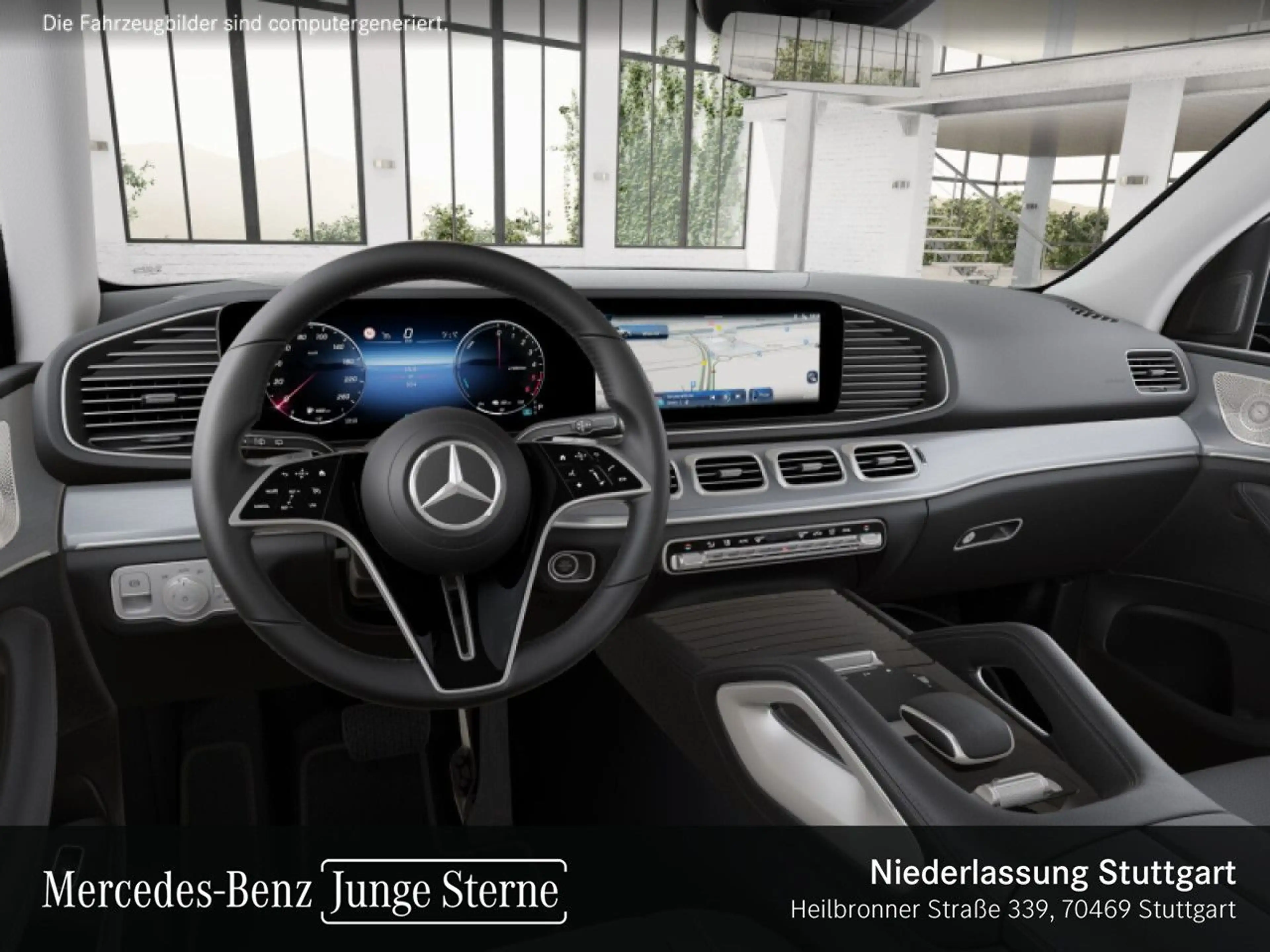 Mercedes-Benz GLE 350 de 4M AMG+NIGHT+PANO+360+AHK+MULTIBEAM+20" — photo 10