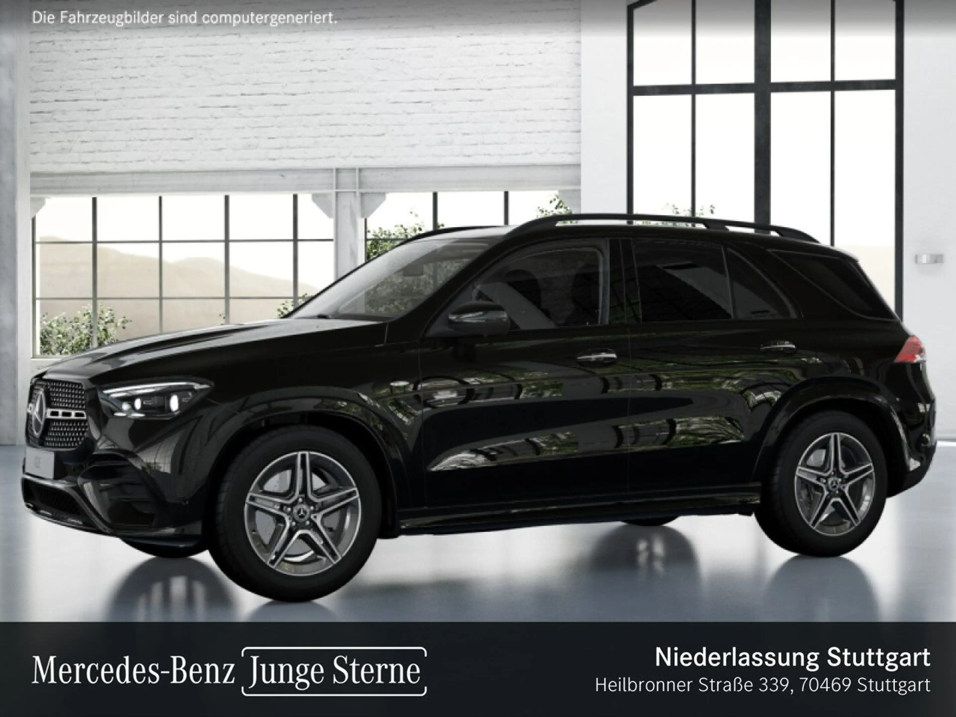 Mercedes-Benz GLE 350 de 4M AMG+NIGHT+PANO+360+AHK+MULTIBEAM+20" — photo 3