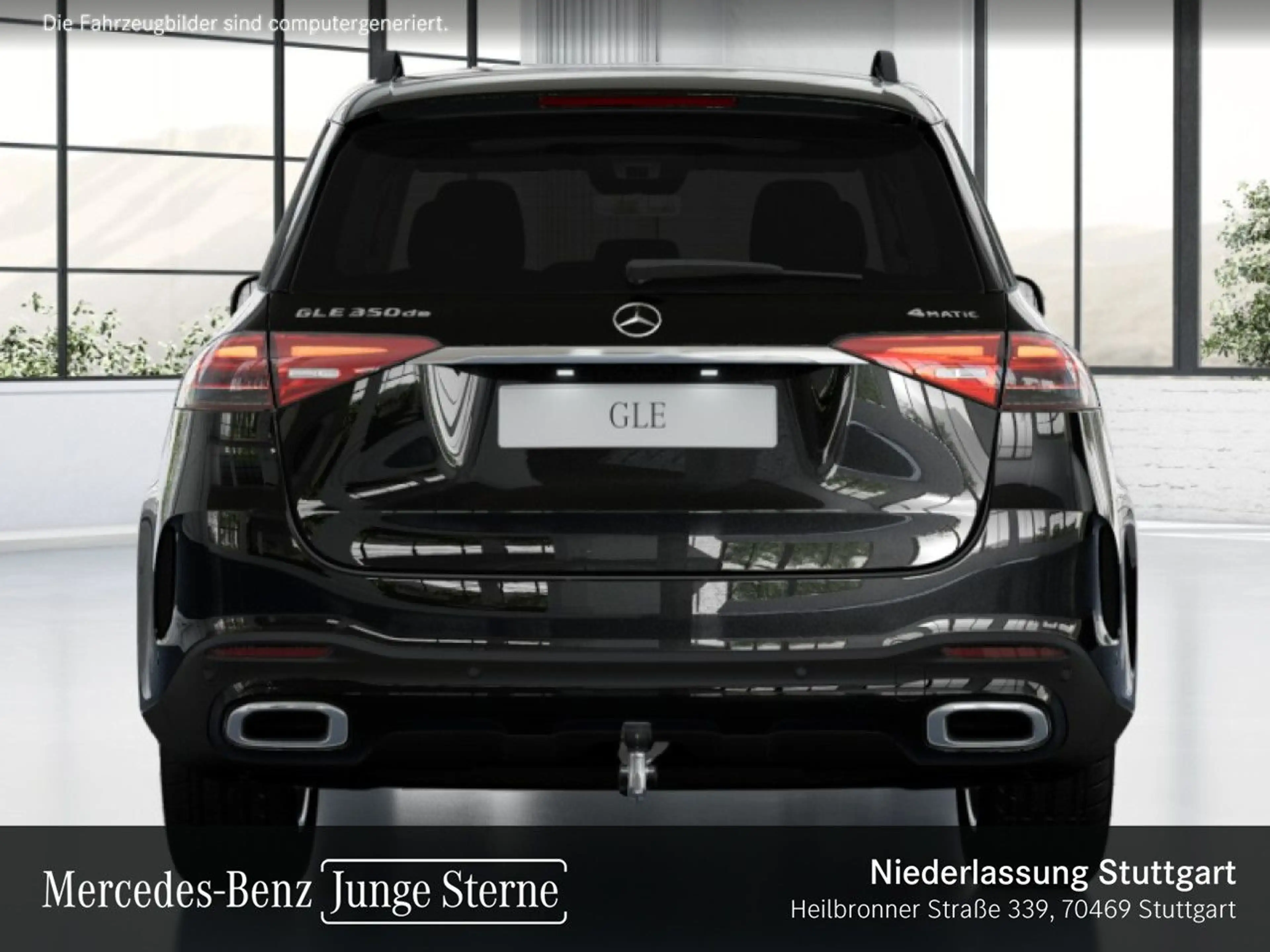 Mercedes-Benz GLE 350 de 4M AMG+NIGHT+PANO+360+AHK+MULTIBEAM+20" — photo 9