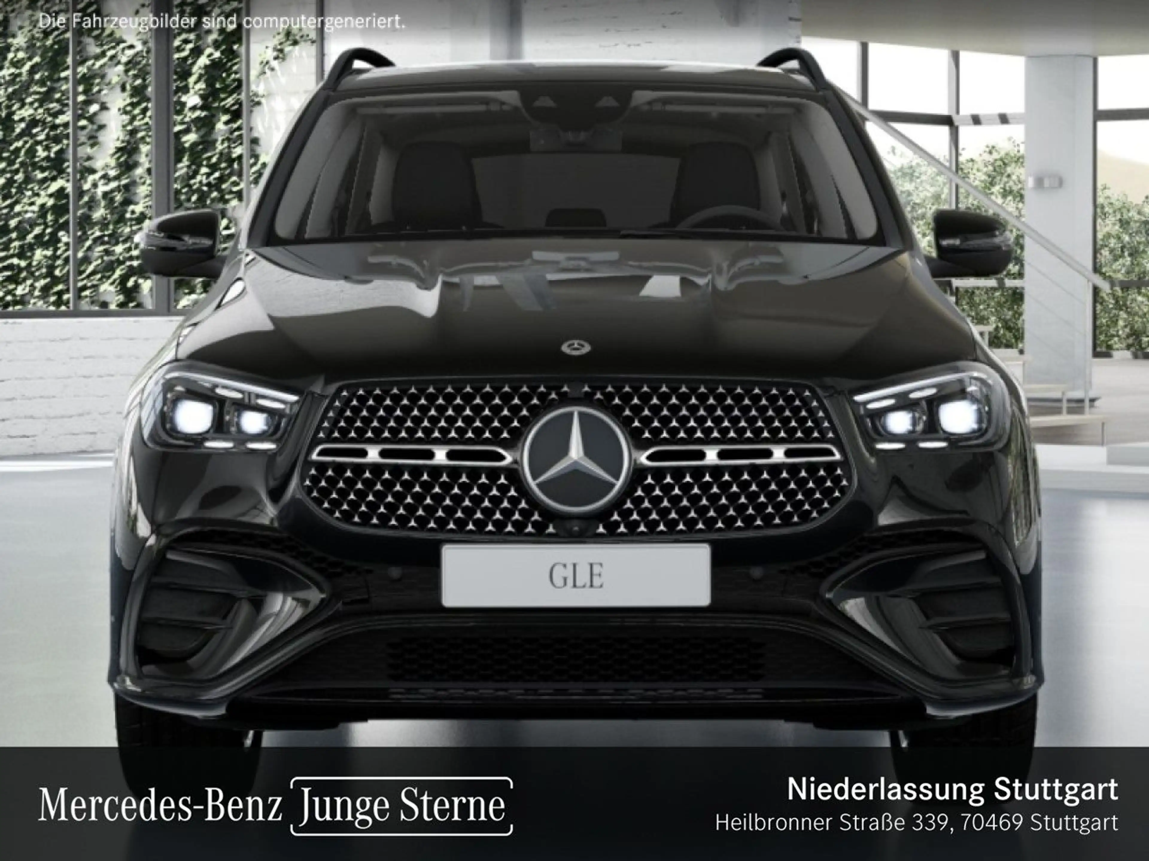 Mercedes-Benz GLE 350 de 4M AMG+NIGHT+PANO+360+AHK+MULTIBEAM+20" — photo 8