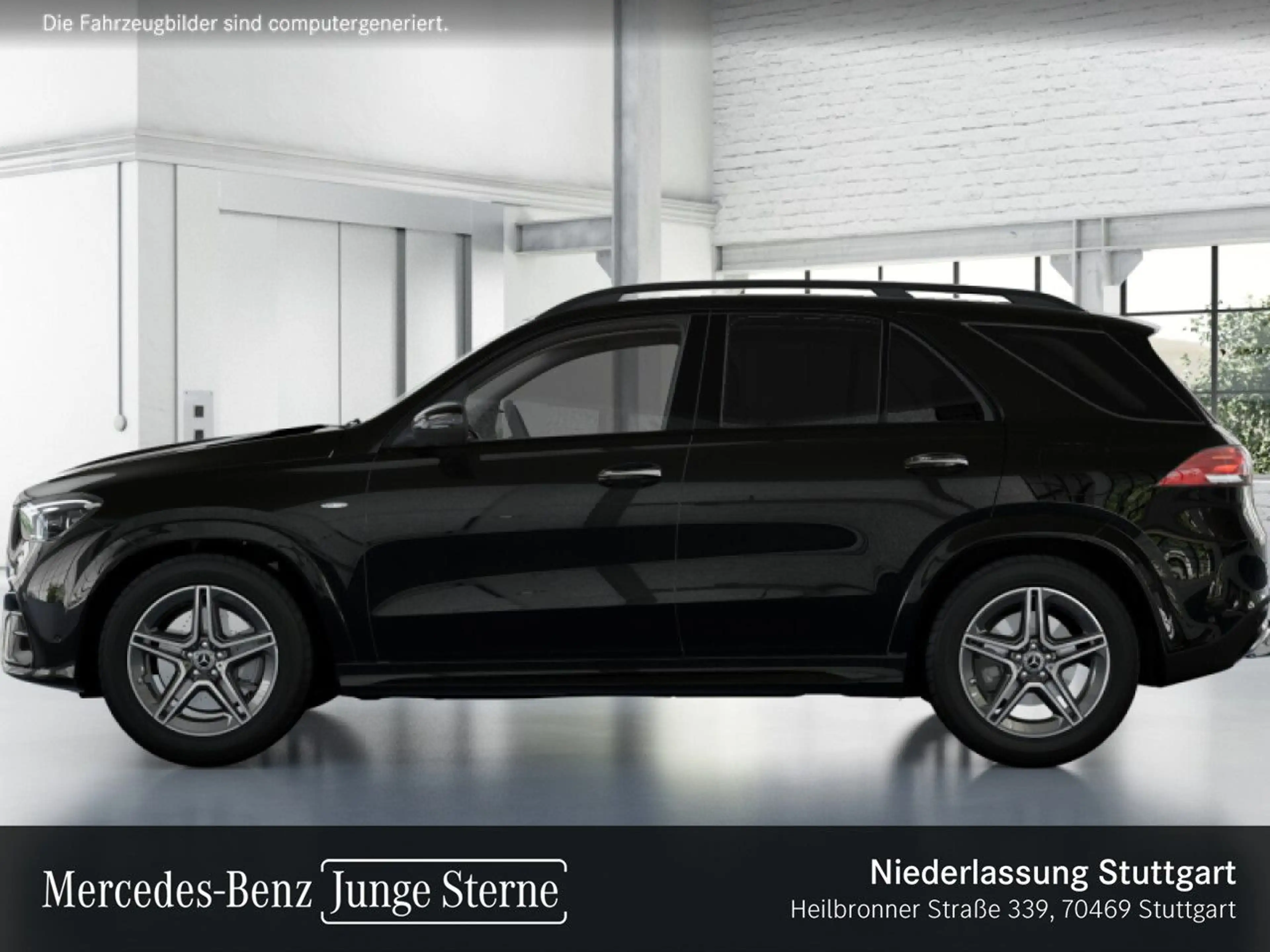 Mercedes-Benz GLE 350 de 4M AMG+NIGHT+PANO+360+AHK+MULTIBEAM+20" — photo 6