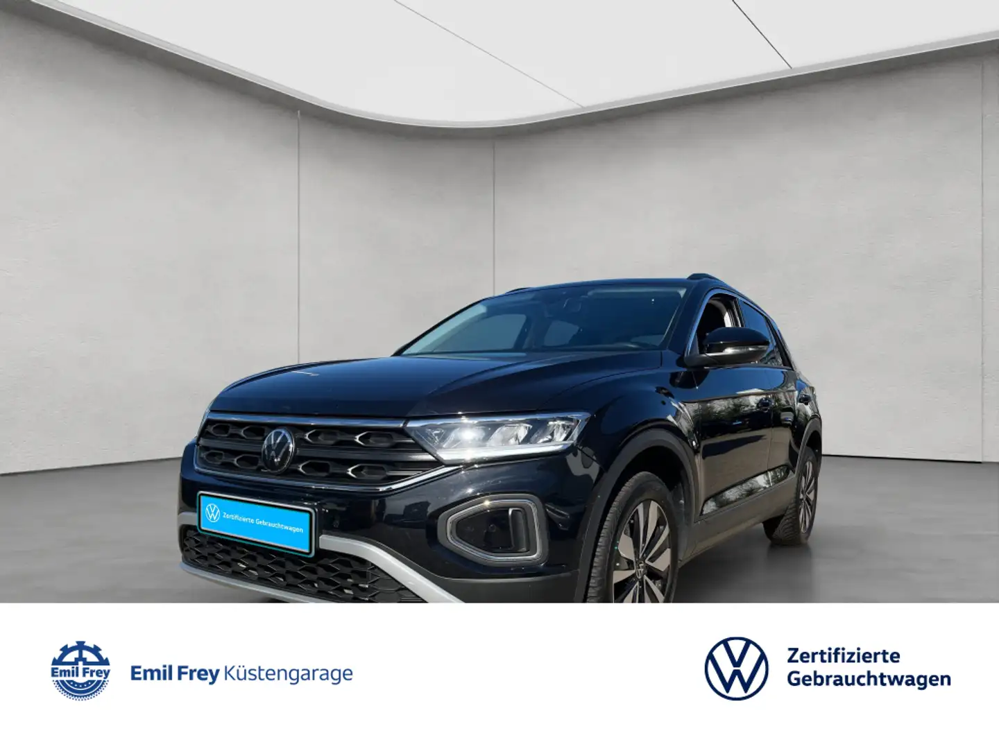 Volkswagen T-Roc 2.0 TDI SCR DSG Move AHK GJR Kamera Navi Schwarz - 1