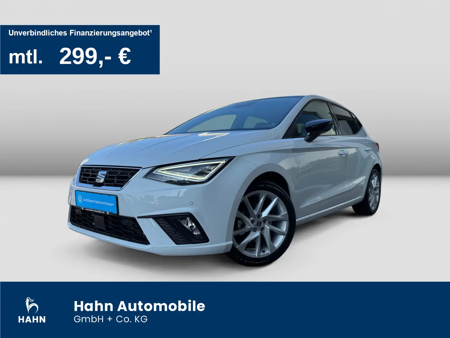 SEAT Ibiza FR 1.5TSI DSG ACC CAM LED NAVI PANO GRA Wit - 1
