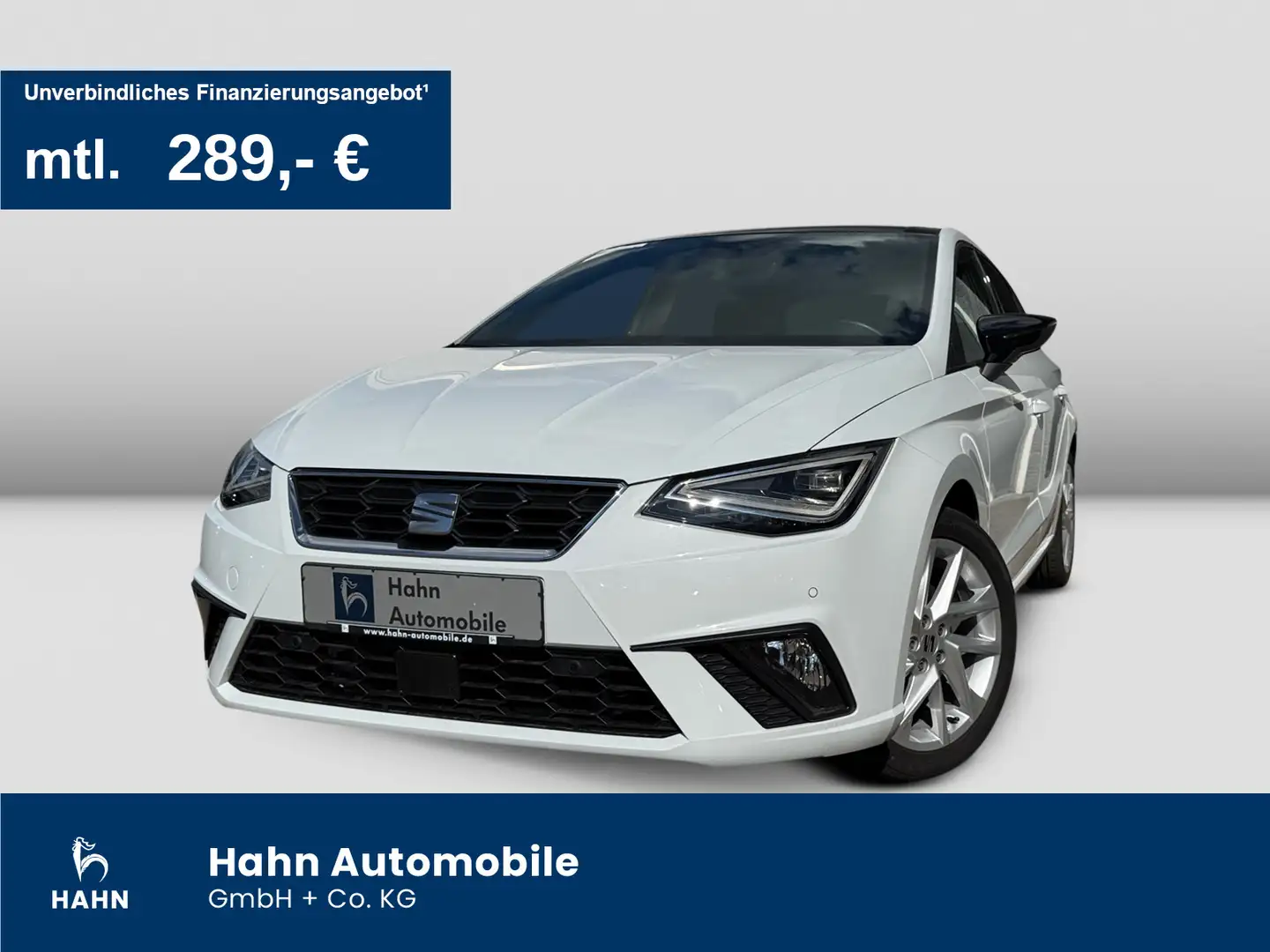 SEAT Ibiza FR 1.5TSI DSG ACC CAM LED NAVI PANO GRA Bianco - 1