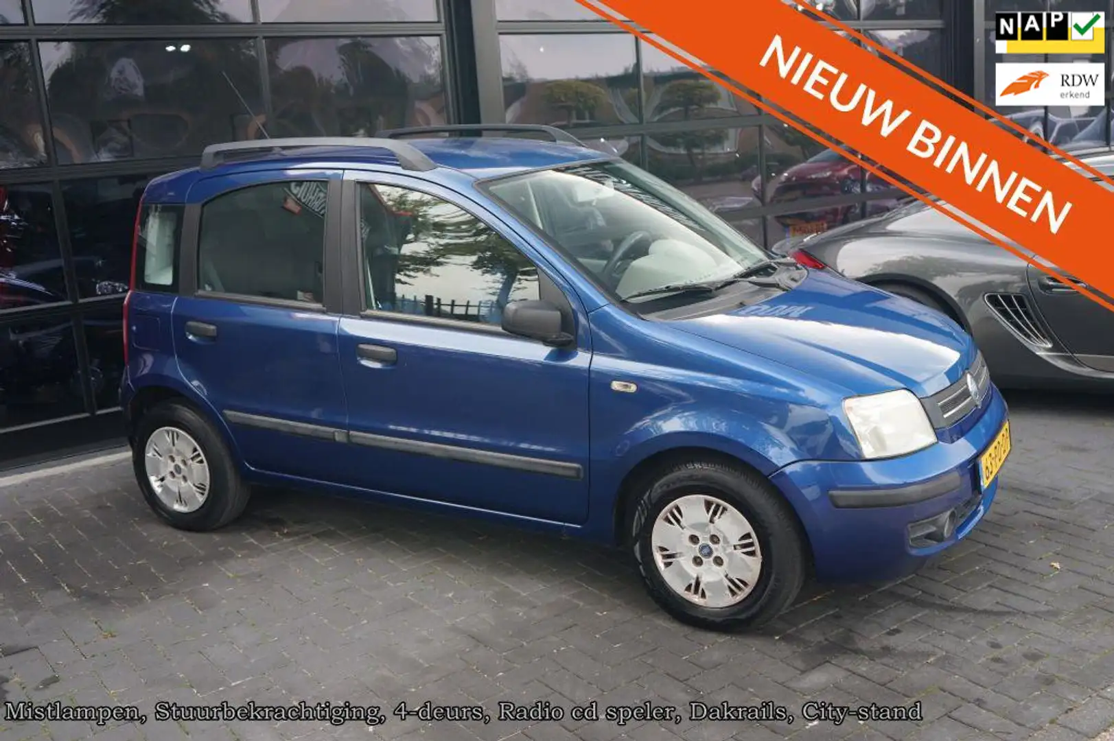 Fiat Panda 1.2 Dynamic, Citystand, Elek ramen, radio cd spele Blu/Azzurro - 1