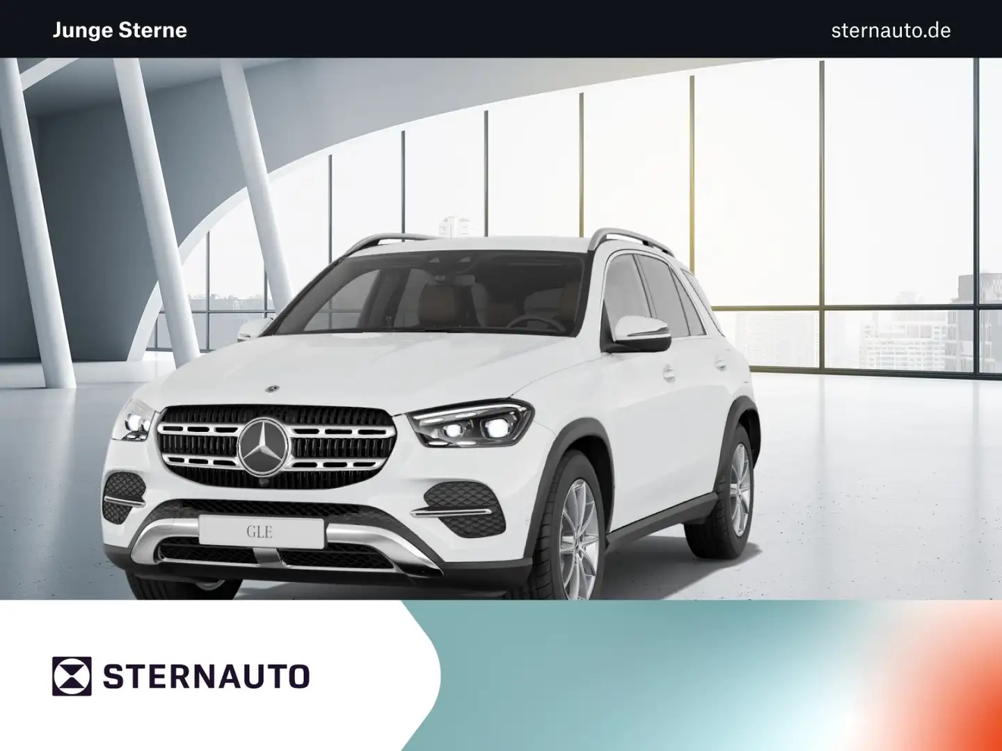 Mercedes-Benz GLE 350 GLE 350 de 4MATIC Airmatic AHK Multibeam DAB RüCam Spur Weiß - 1