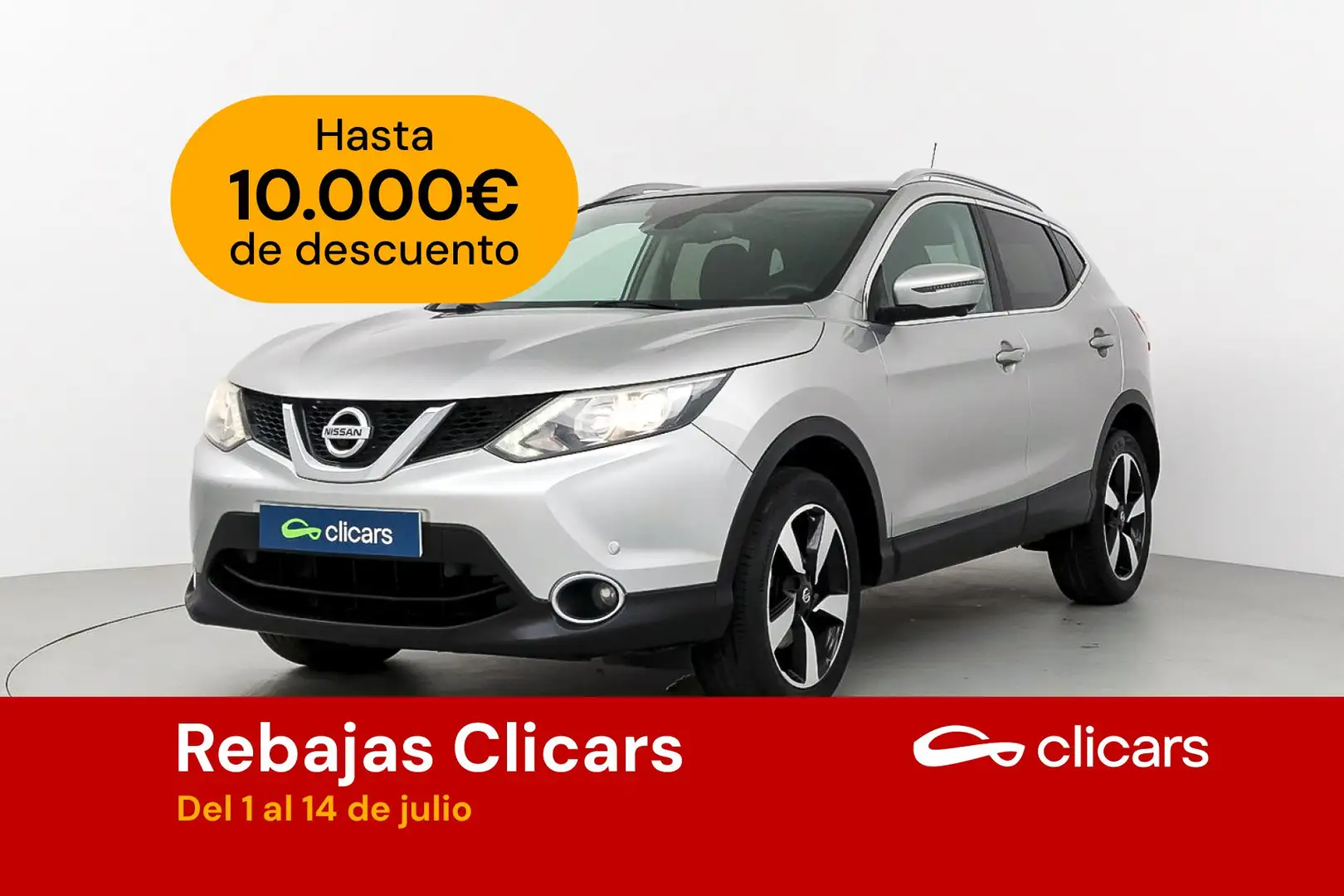 Nissan Qashqai 1.6dCi Acenta 4x2 Plateado - 1