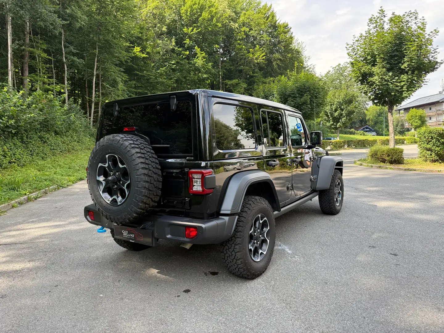 Jeep Wrangler Plug-In Hybrid Rubicon 4xe Schwarz - 2