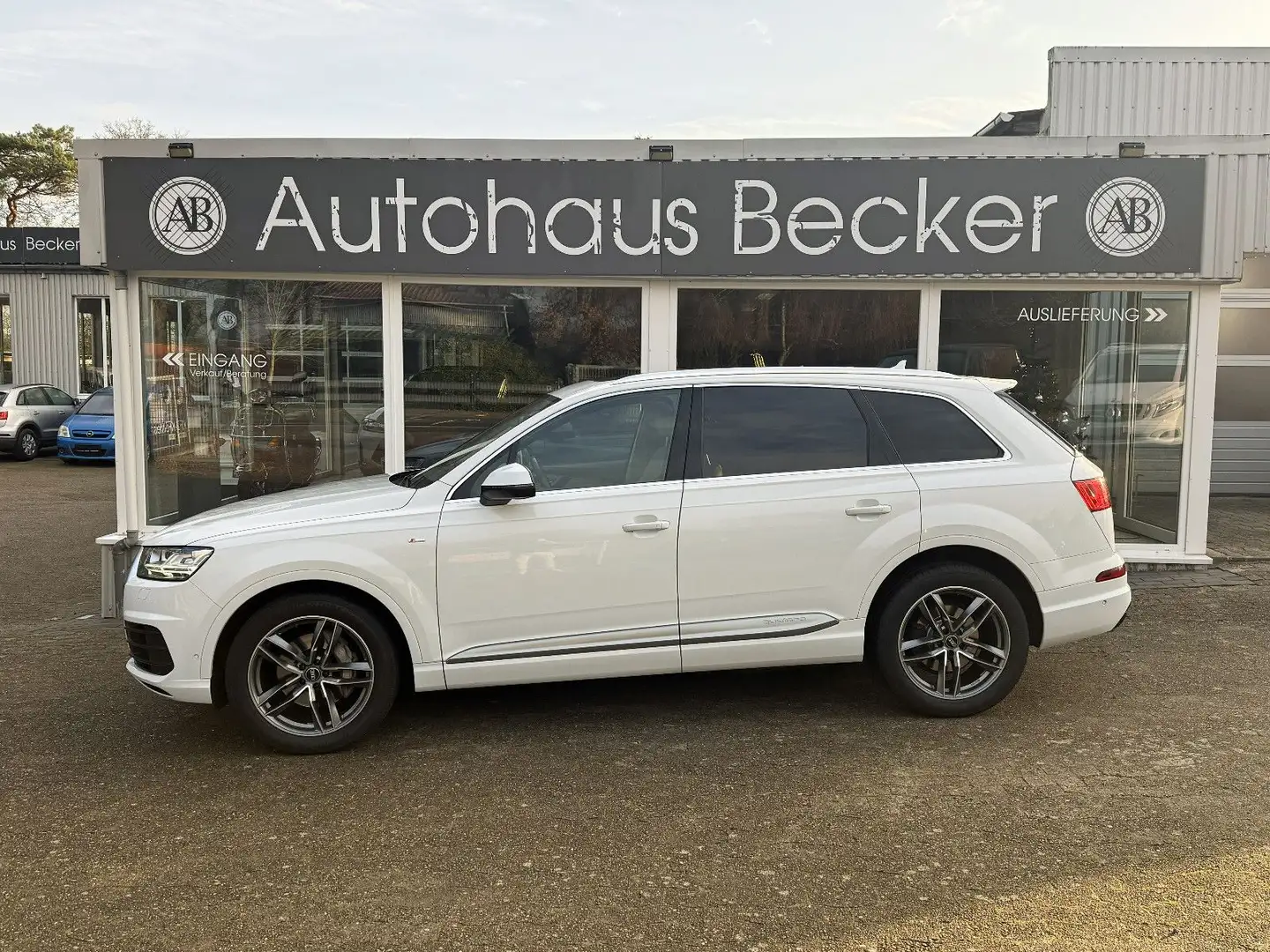 Audi Q7 3.0 TDI quattro S-Line+MATRIX-LED+360°KAMERA+ Weiß - 1
