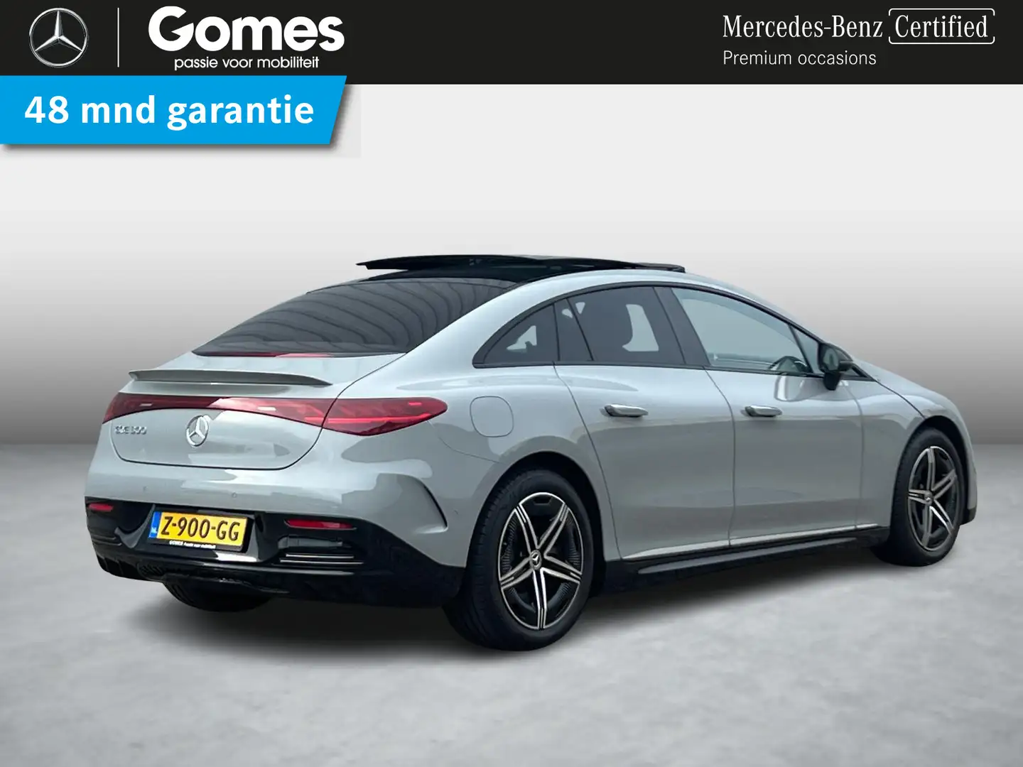 Mercedes-Benz EQE 300 AMG Line | Night Pakket | Panoramadak | 360° Camer Grijs - 2