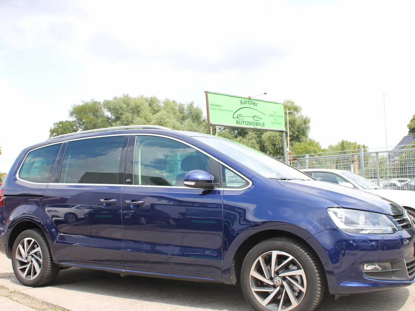 Volkswagen Sharan Sound BMT/7Sitzer*Klimatronic*SH*PDC* Azul - 1