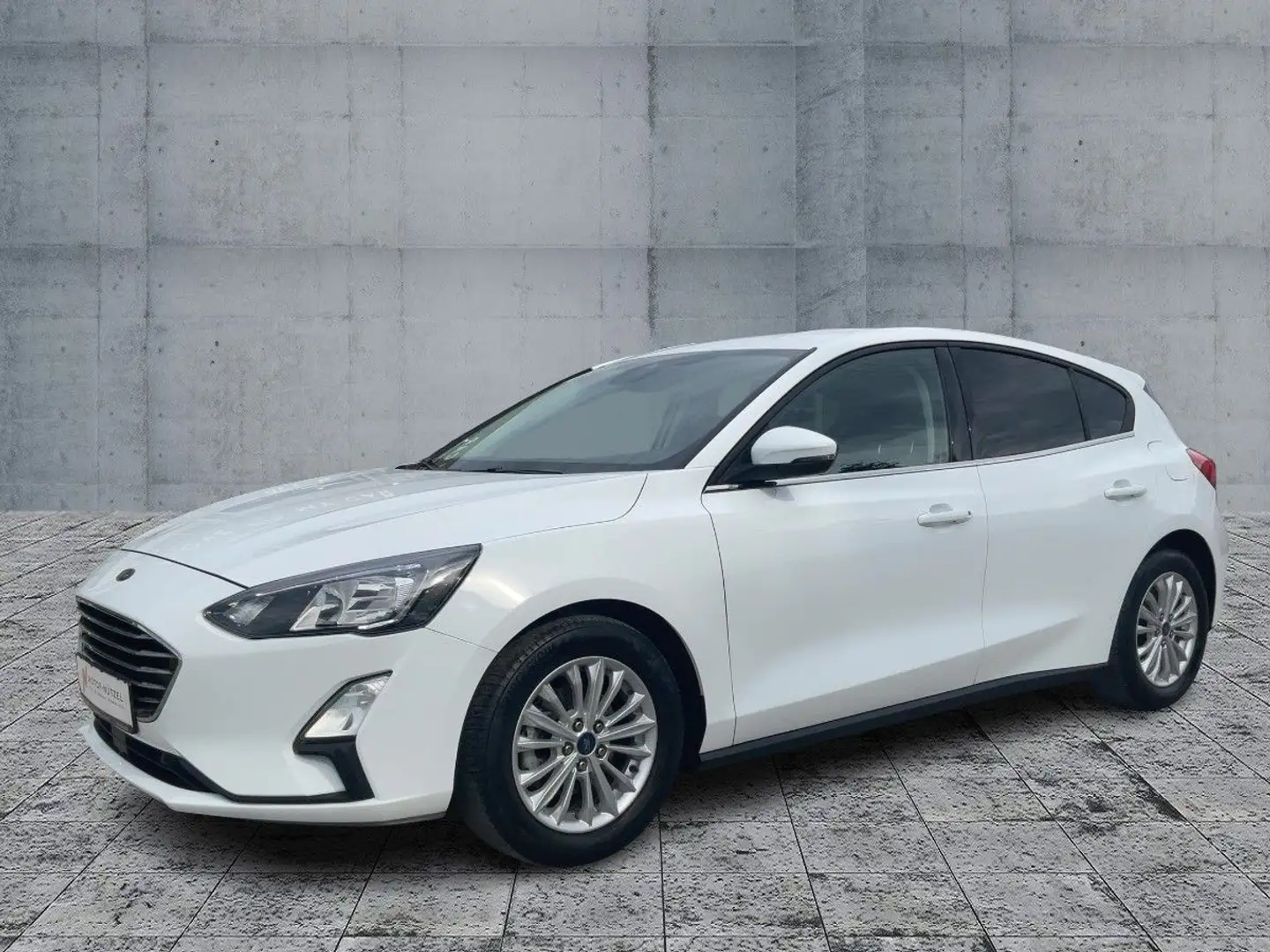 Ford Focus 1.0 EcoBoost Titanium LED+NAVI+ACC+DAB+B&O Weiß - 2