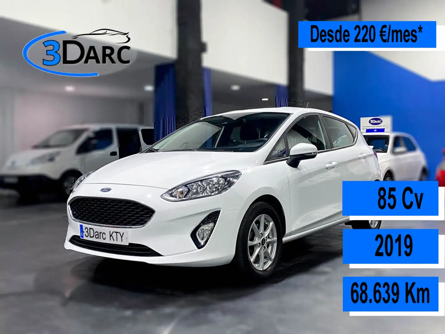 Ford Fiesta 1.1 Ti-VCT Trend+ Bianco - 1