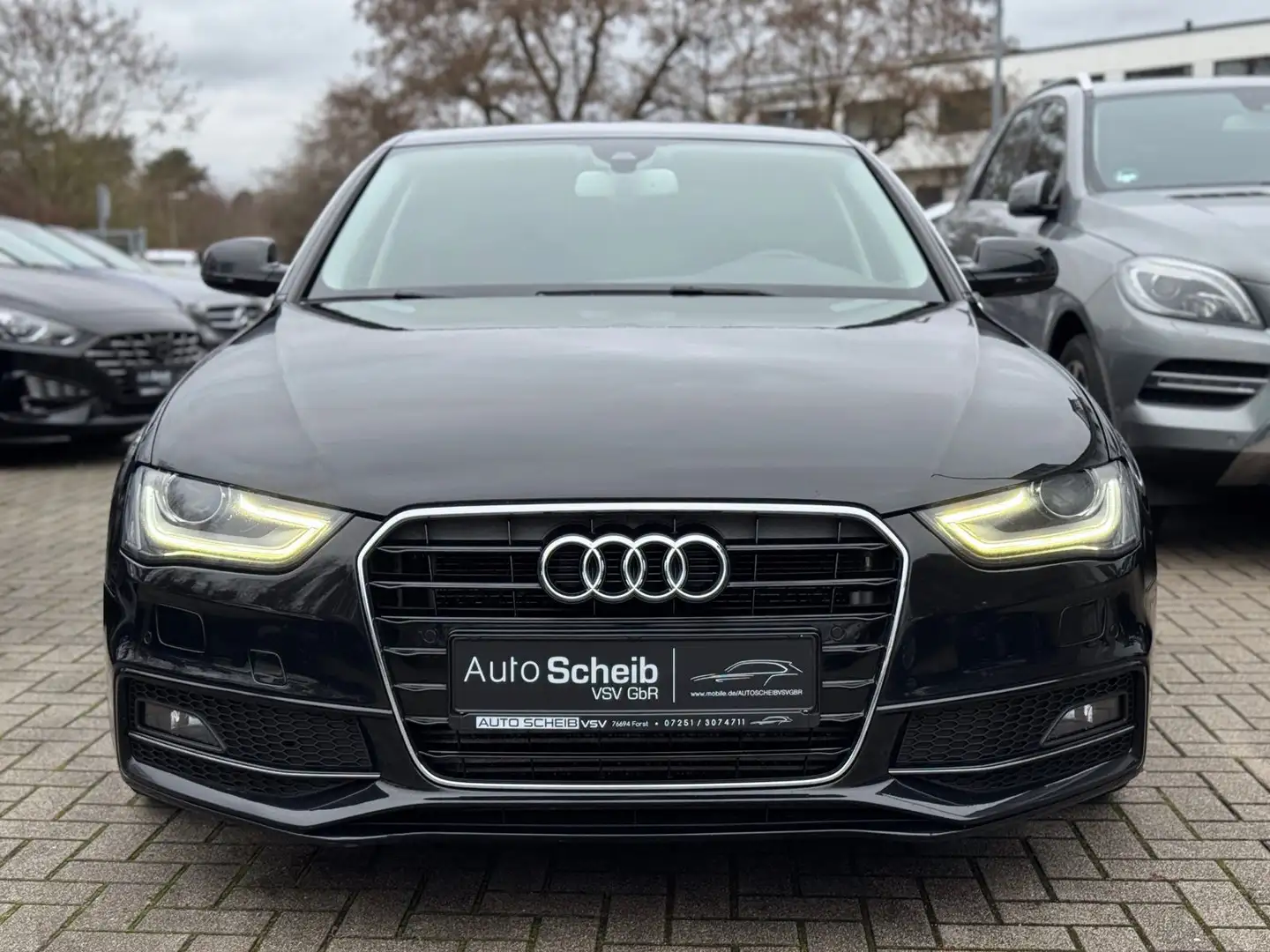 Audi A4 3.0 TDI quattro*S-line*Bi-Xenon*NAVI*B&O*AHK* Schwarz - 2