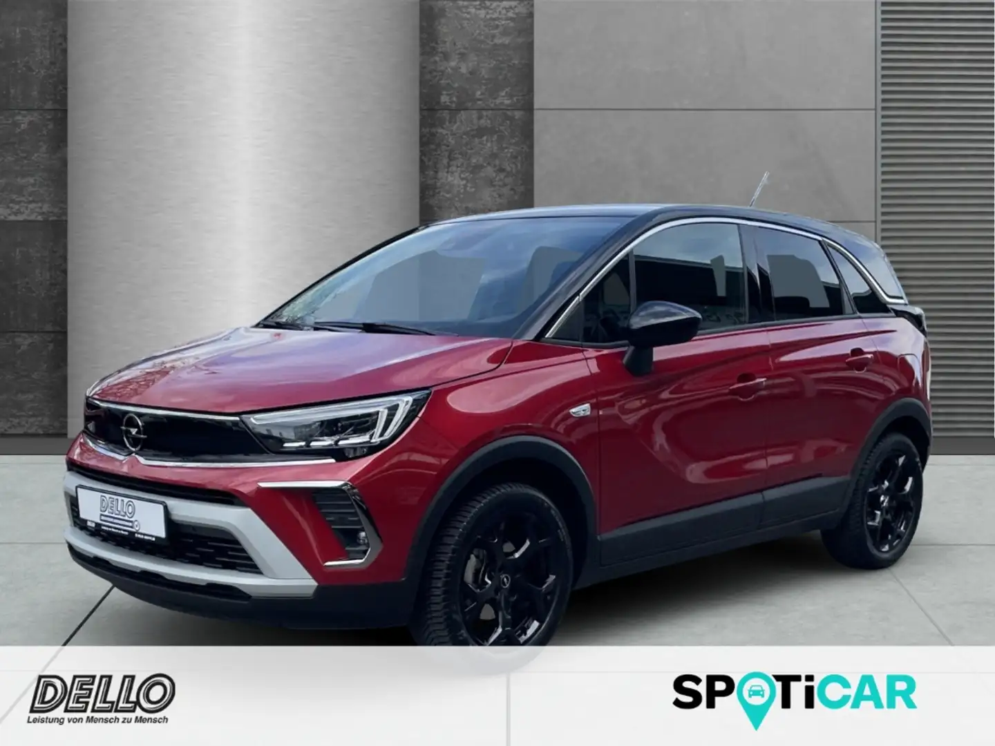 Opel Crossland Elegance Paket Autom. Navi LenkradHZG SHZ PDC LED Rot - 1