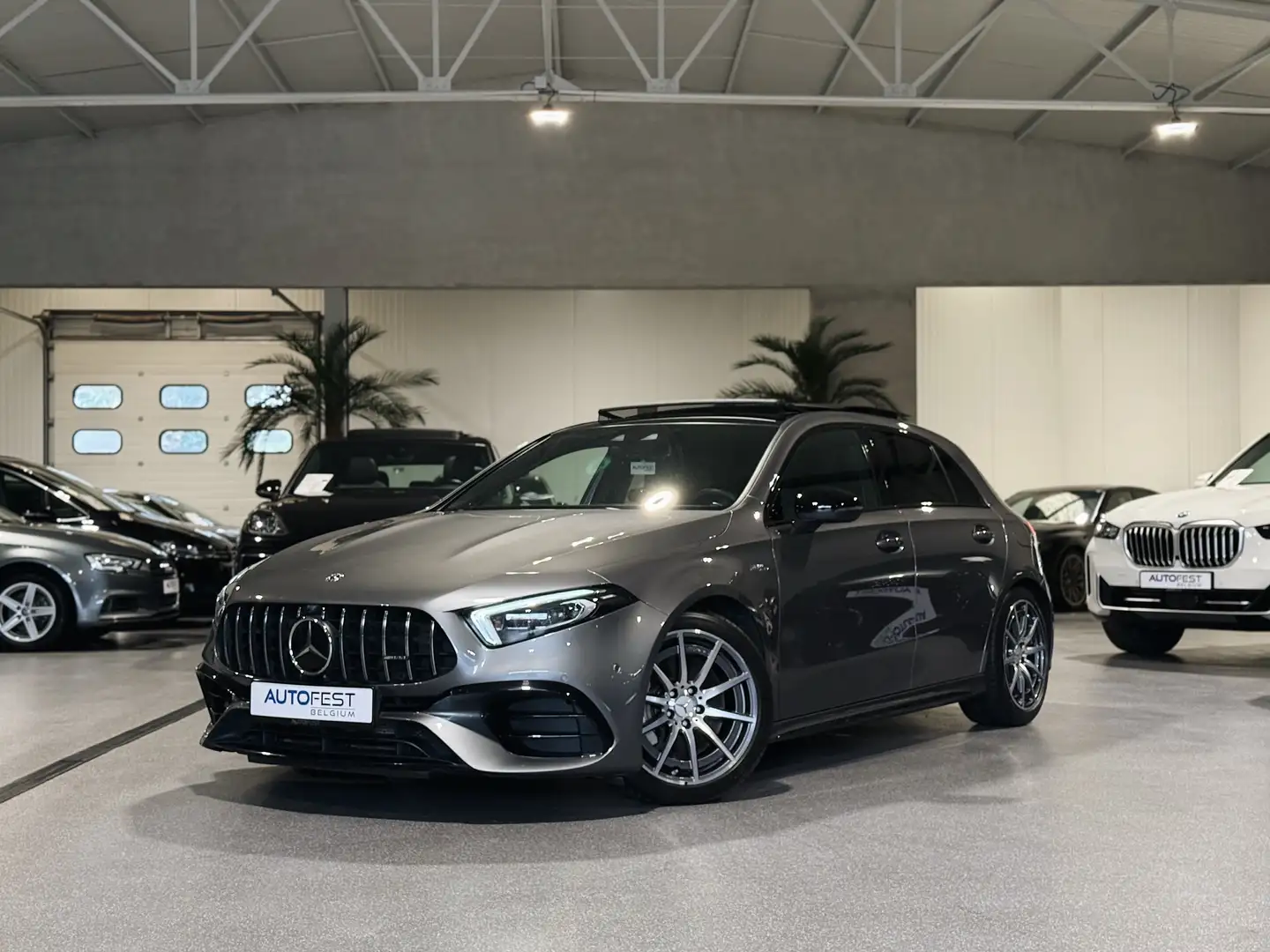 Mercedes-Benz A 45 AMG Turbo 4Matic+ - 12 Mnd Garantie Grijs - 1