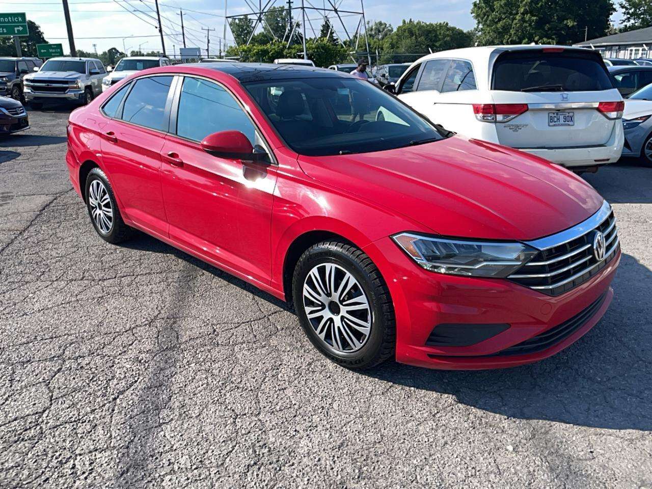 2019 Volkswagen Jetta HIGHLINE REBUILT TITLE — снимка 1
