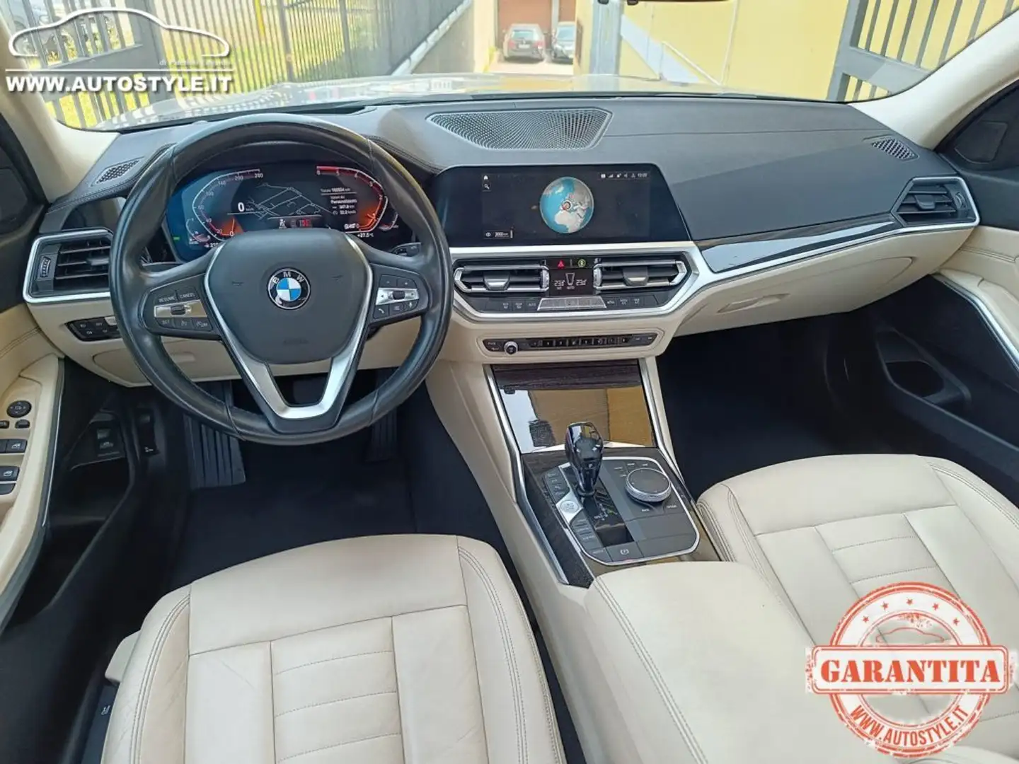 BMW 320 d Touring LUXURY STEPTRONIC/Automatica 190Cv G21 Gris - 2
