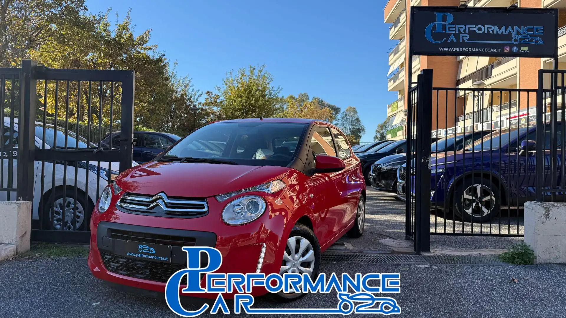 Citroen C1 VTi 72CV S&S 5PORTE LIVE*24M.G.*R.CAM*CARPLAY*PDC* Rouge - 1