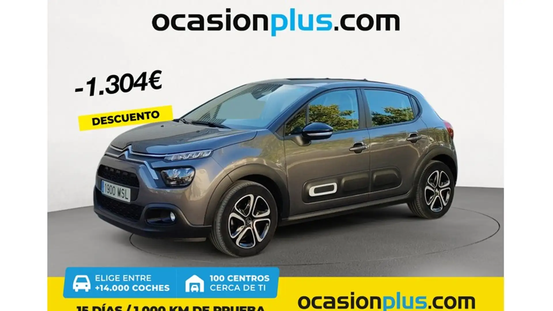 Citroen C3 Origin 1.5BlueHDi S&S Plus 100 Grau - 1