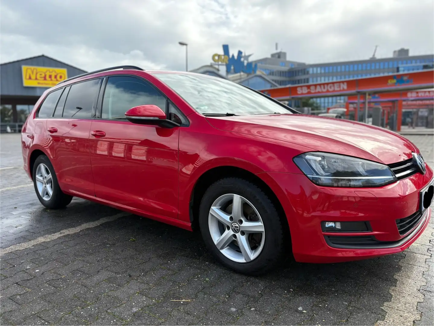 Volkswagen Golf Variant 1.6 TDI  DSG Comfortline Rot - 1
