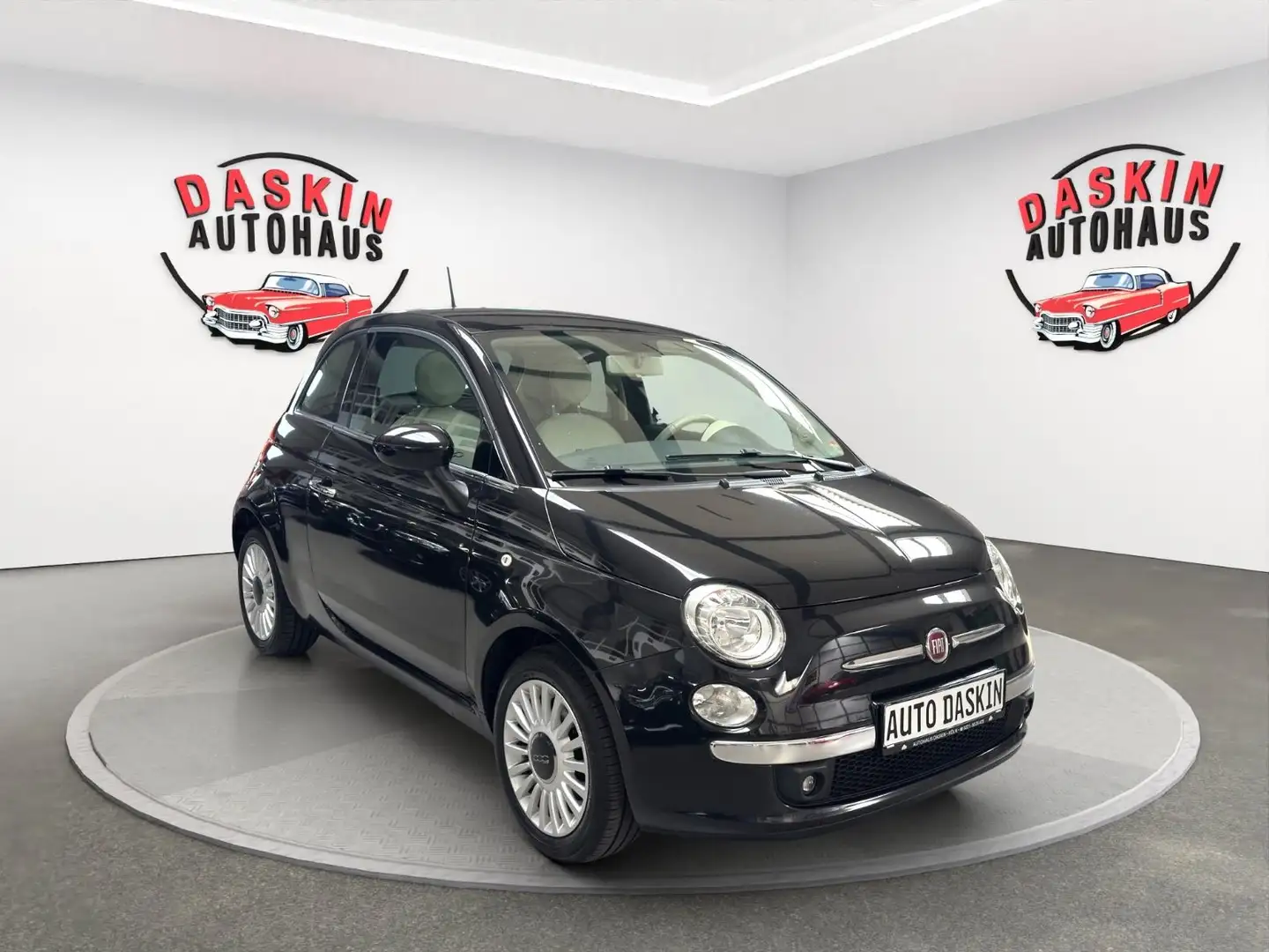 Fiat 500 ZAHNRIEMEN NEU/SCHECKHEFT/PANORAMA/TÜV NEU Schwarz - 1