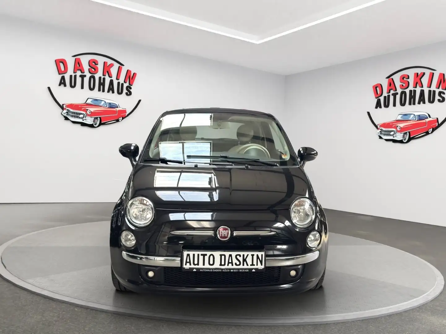 Fiat 500 ZAHNRIEMEN NEU/SCHECKHEFT/PANORAMA/TÜV NEU Schwarz - 2