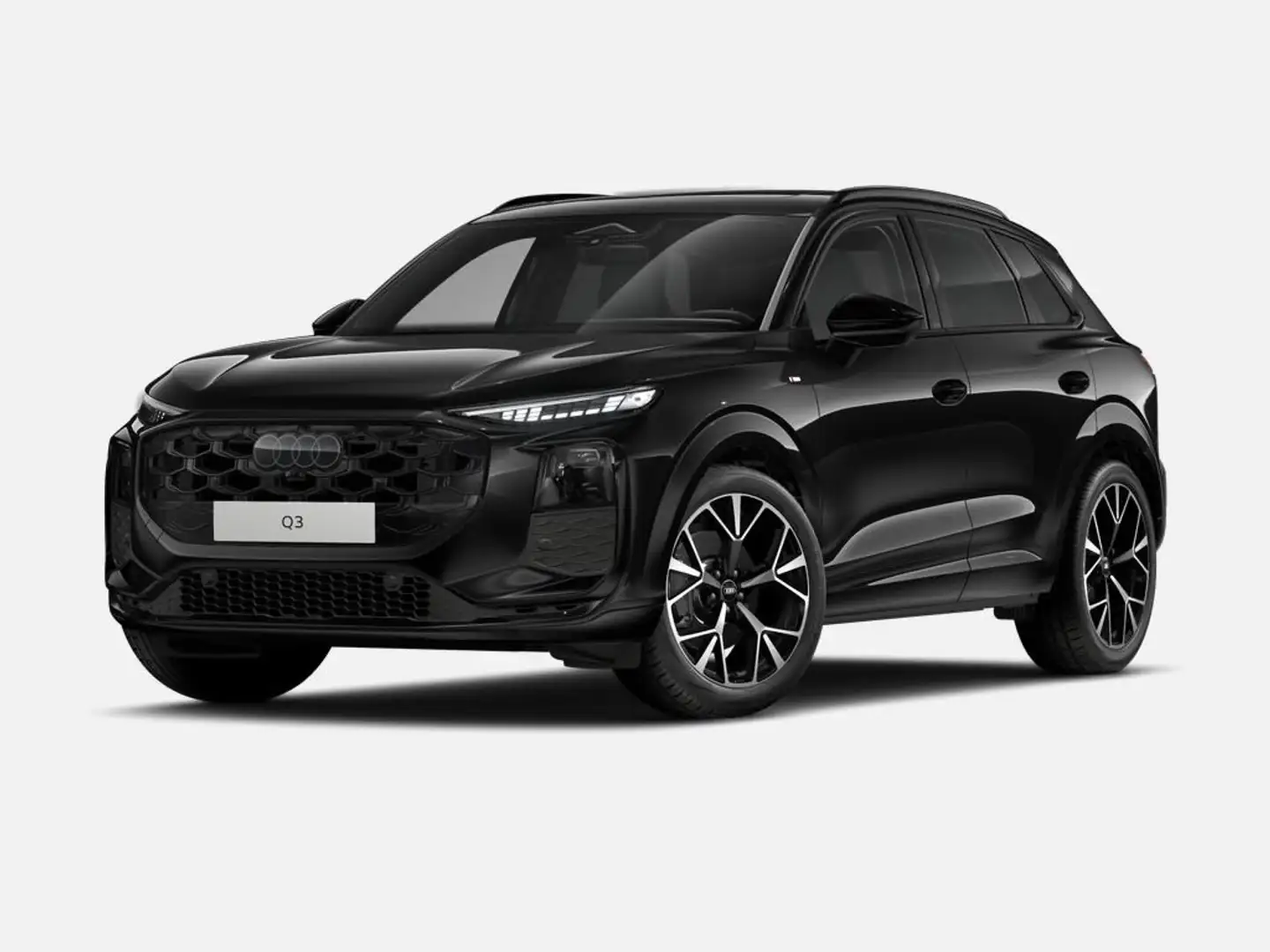 Audi Q3 SUV TDI S tr. PANO LED ACC AHK Alu20´ FLA Schwarz - 2