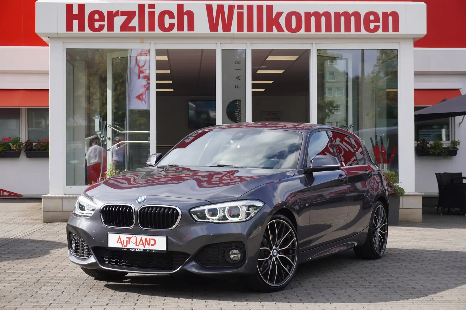 BMW 125 125i M Sport Navi Sitzheizung PDC HarmanKardon Gris - 2