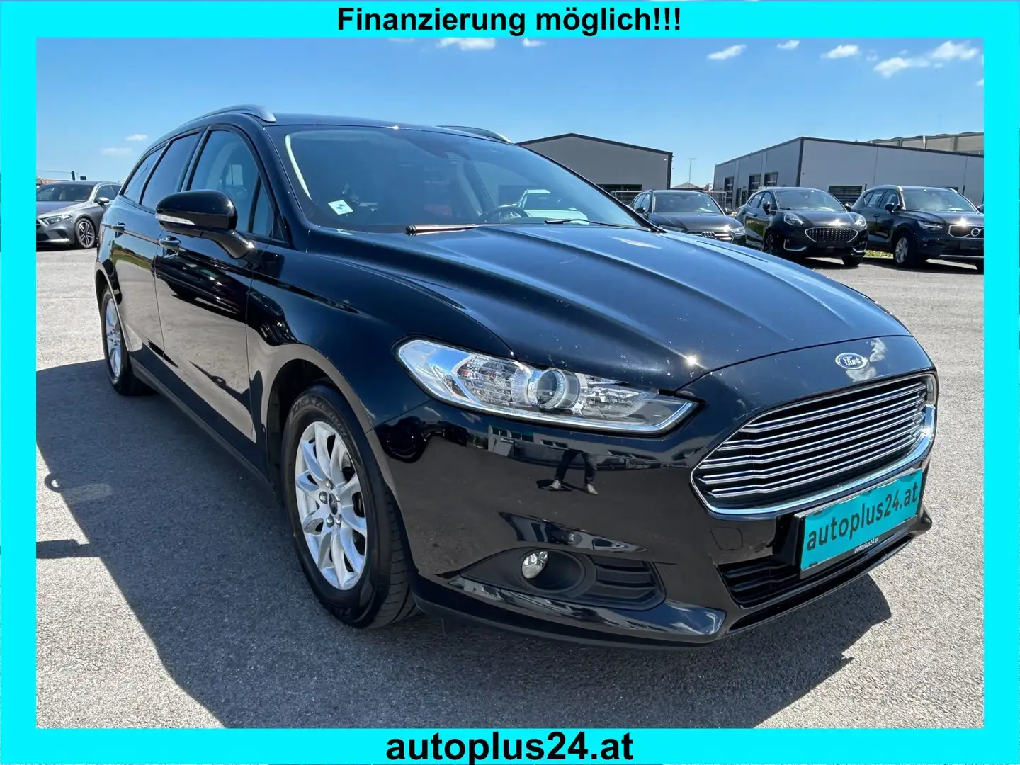 Ford Mondeo Traveller Business Plus 1,5 TDCi Schwarz - 1