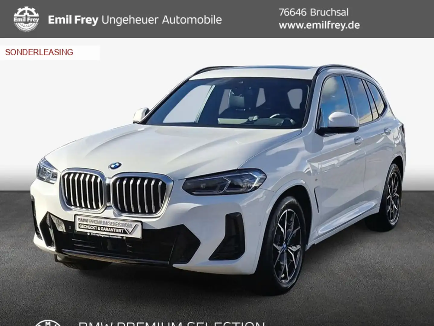 BMW X3 xDrive30i Aut.*Sportpaket*HuD*Pano*AHK*Harman K Weiß - 1