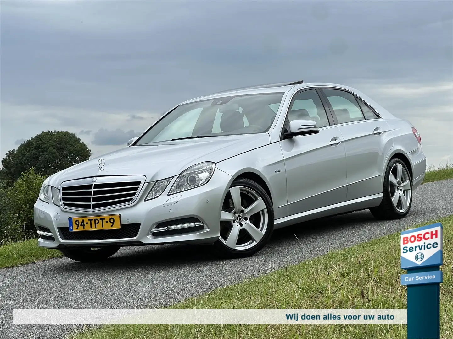 Mercedes-Benz E 200 E200 CGI Avantgarde / Schuif-kantel dak / Org NL / Grijs - 1