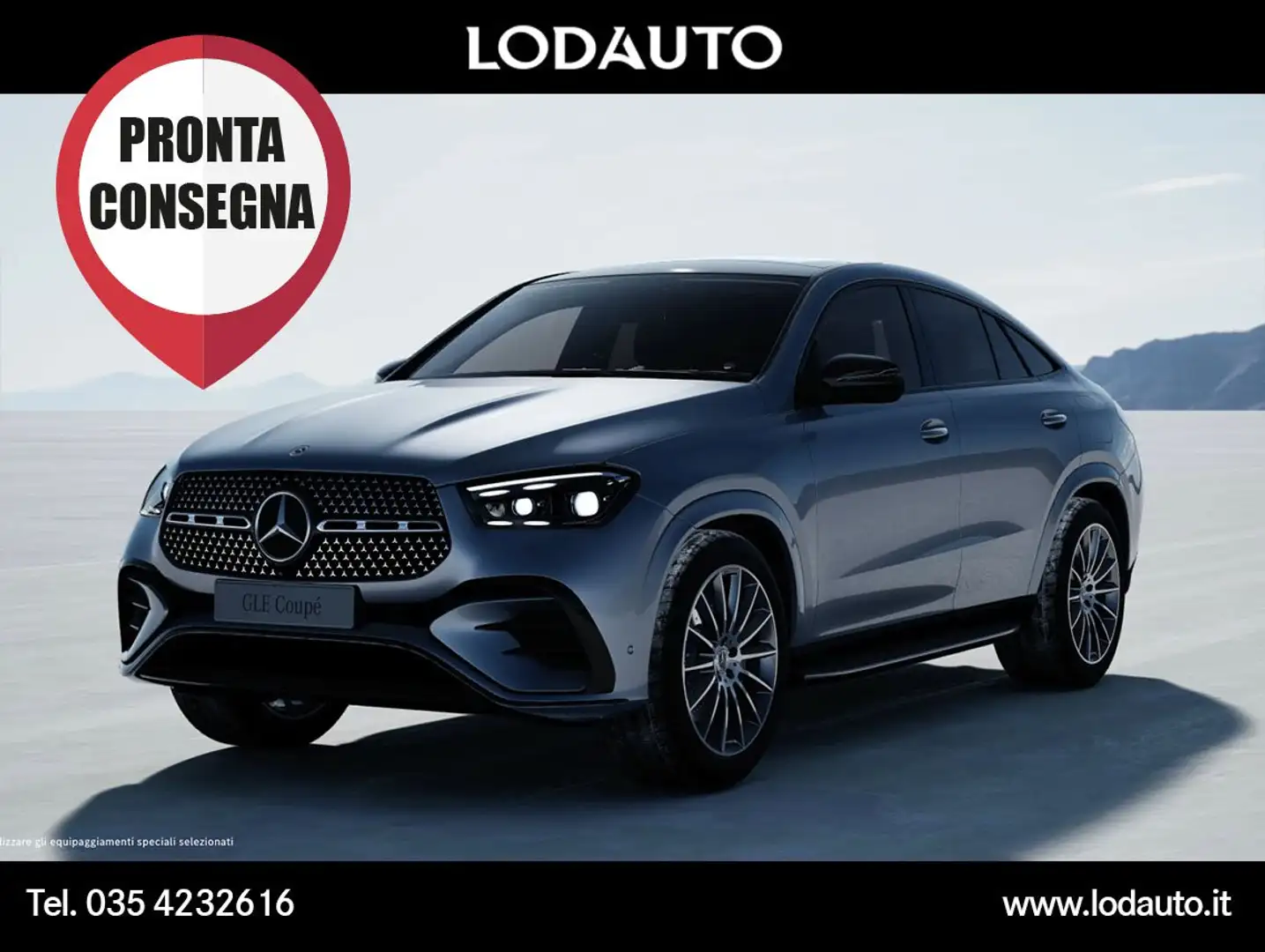 Mercedes-Benz GLE 350 GLE 350 de Plugin Hybrid 4Matic Coupé AMG Line Ad Argento - 1