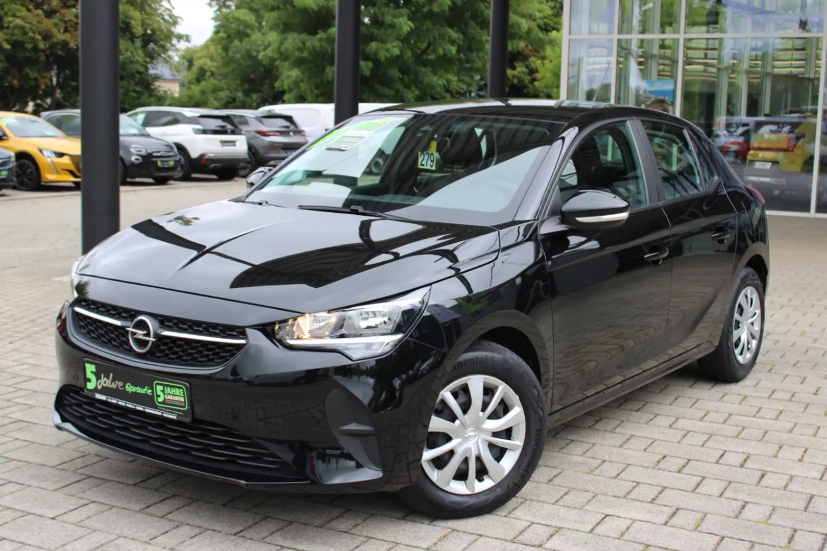 Opel Corsa F 1.2 EDITION Navi+Kam.+SpurH Schwarz - 2