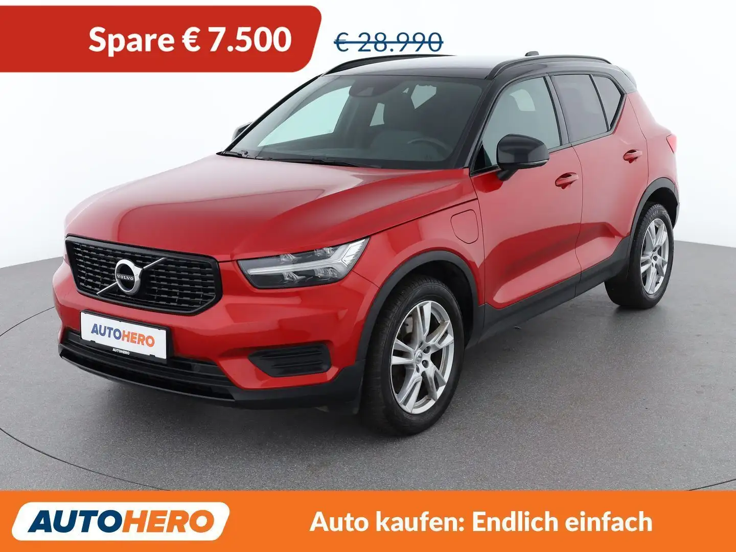 Volvo XC40 1.5 T4 Recharge Plug-in Hybrid R Design Orange - 1