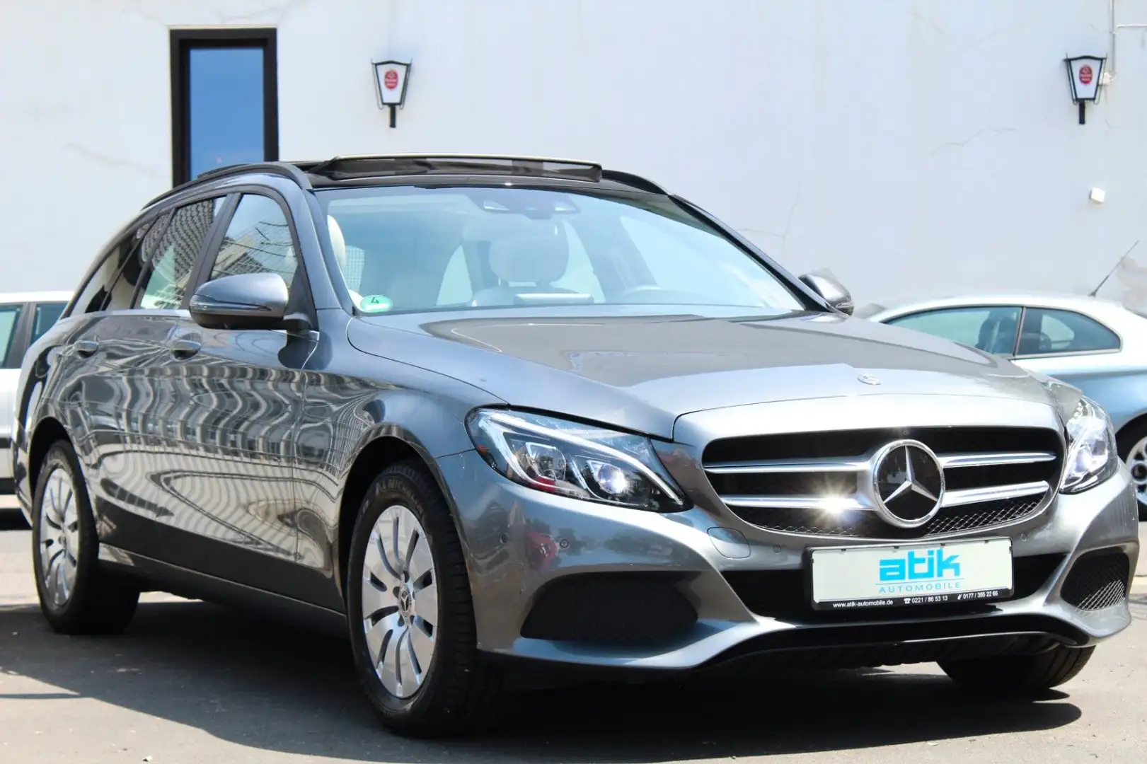 Mercedes-Benz C 250 1.Hd 9G 360° KAM FAHRASSIST+ BURMESTER DAB Grau - 1