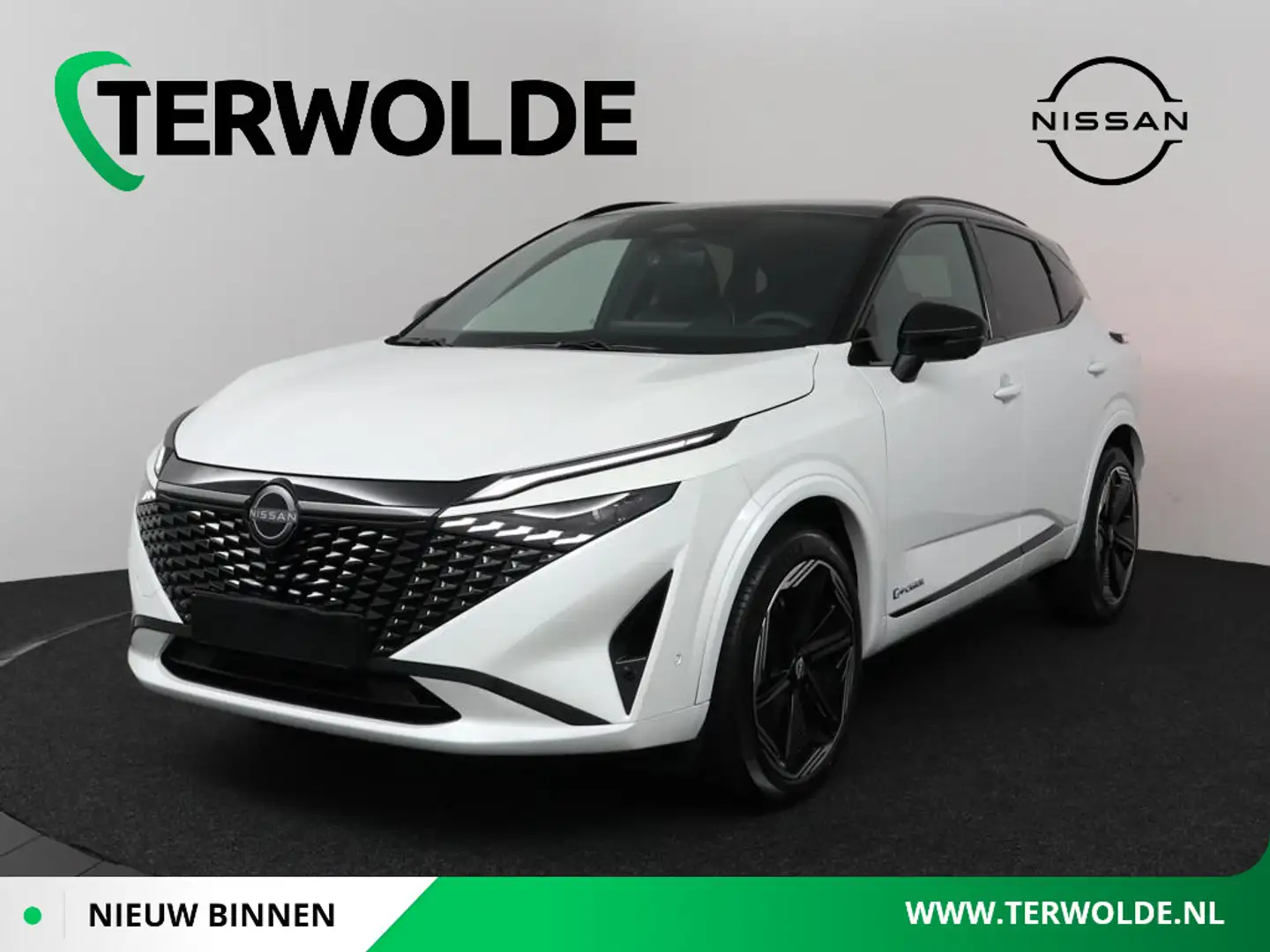 Nissan Qashqai 1.5 e-Power N-Design | €7.000 voordeel | Panodak | Wit - 1