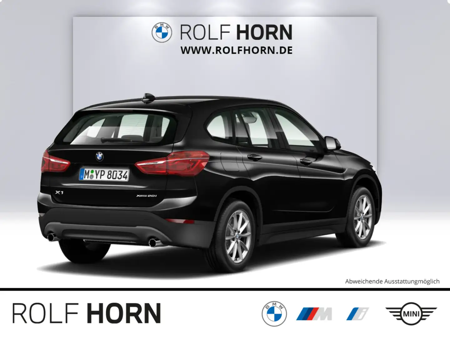BMW X1 xDrive20i xLine Autom Navi Pano RFK HiFi SHZ Schwarz - 2