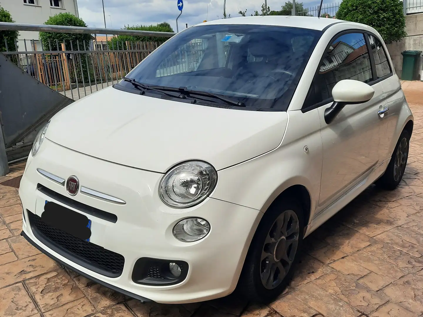 Fiat 500 500 1.2 S 69cv E6 Bianco - 1