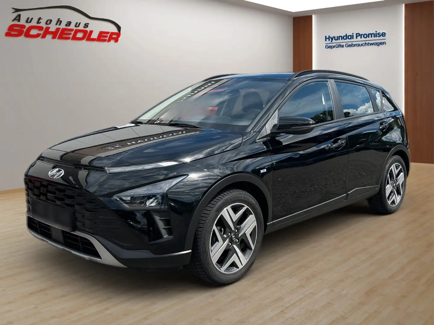 Hyundai BAYON Intro Edition 1.0T-GDi 100PS 48V+LED+KAM Schwarz - 1