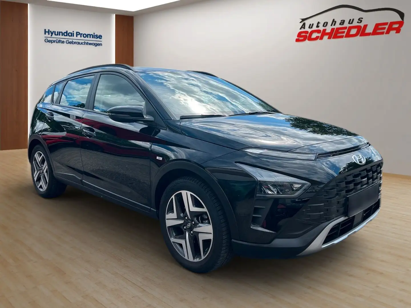 Hyundai BAYON Intro Edition 1.0T-GDi 100PS 48V+LED+KAM Schwarz - 2